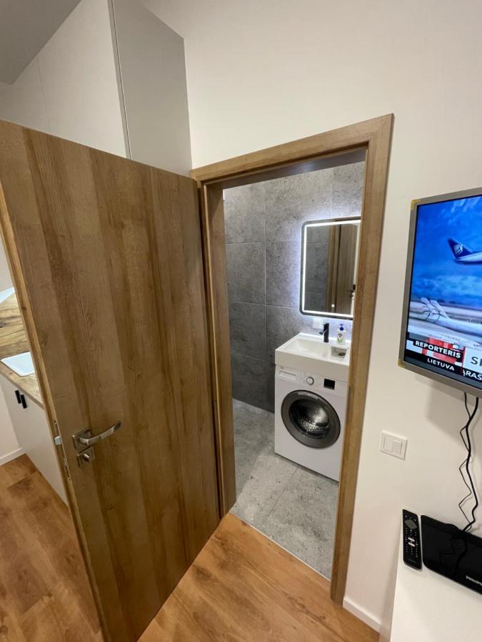 Airport Apartment 29 Self Check-In Free Parking VNO Exteriör bild